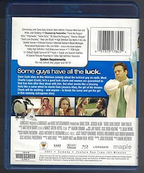 Amazon.com: Good Luck Chuck (Chucked Up Uncut Edition) [Blu